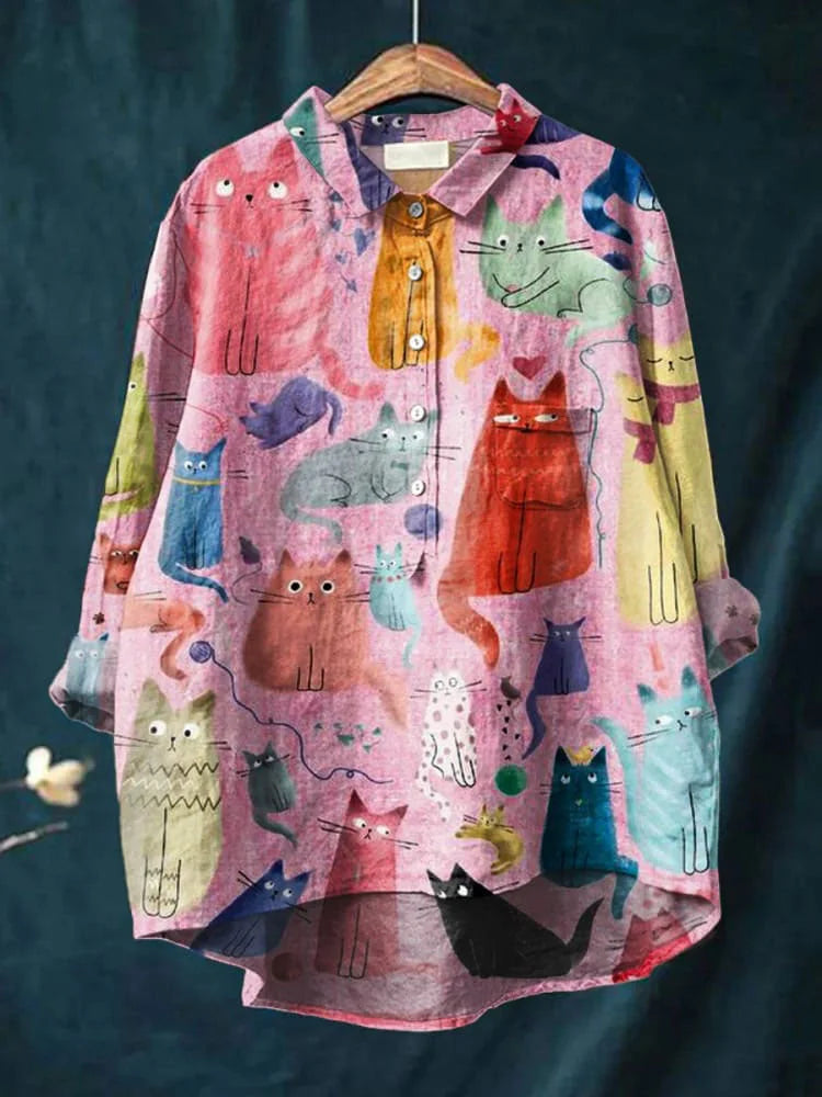 Urulu | Cat Art T-Shirt