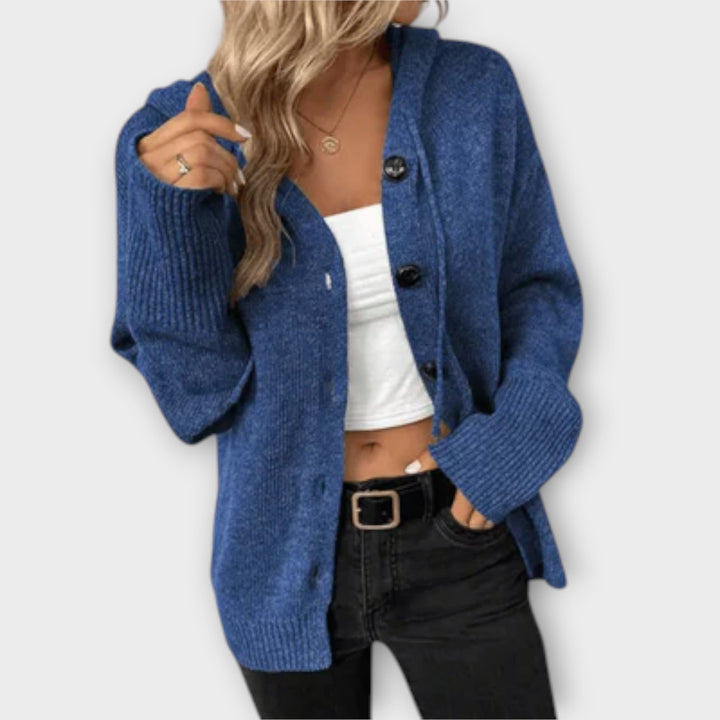 Brittan - Buttoned Knit Cardigan