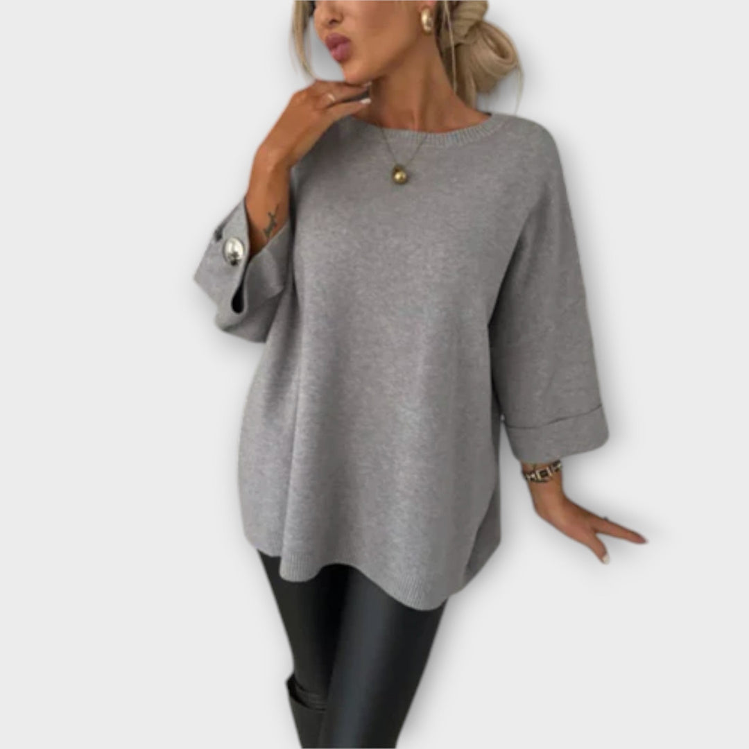 Isabella - Stylish Knit Blouse