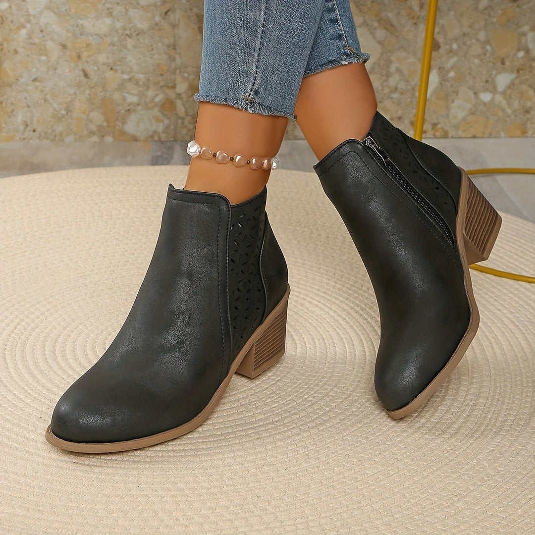 Léonie™ – Breathable Ankle Boots with Lasting Comfort