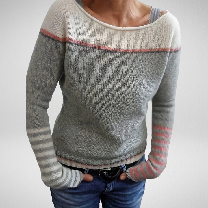 Élodie | Soft Striped Sweater
