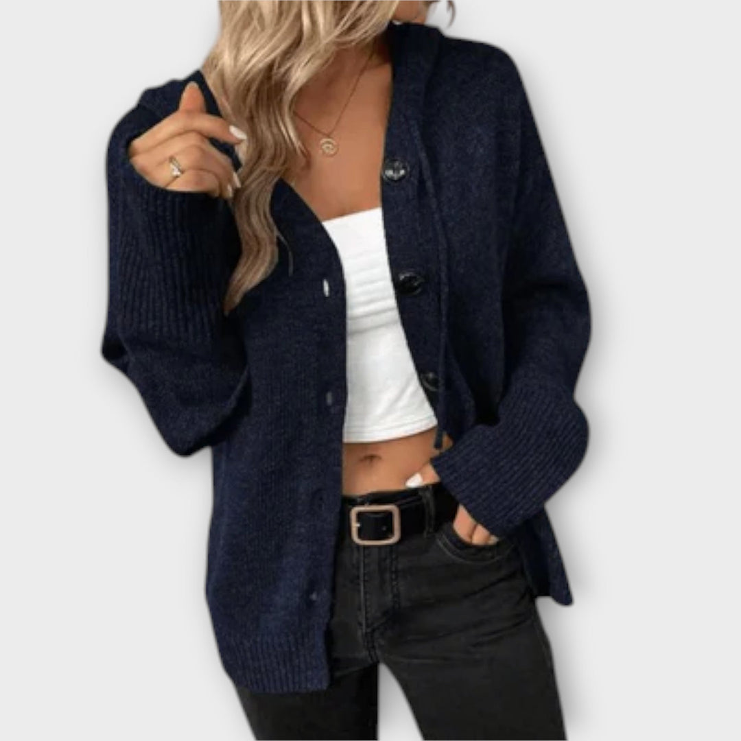 Brittan - Buttoned Knit Cardigan