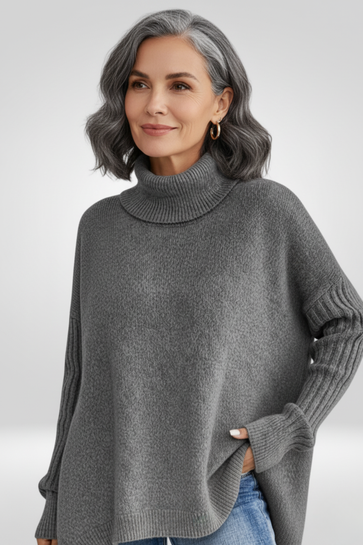 Isabelle | Cozy Asymmetrical Sweater