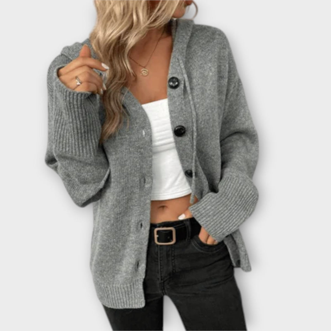 Brittan - Buttoned Knit Cardigan
