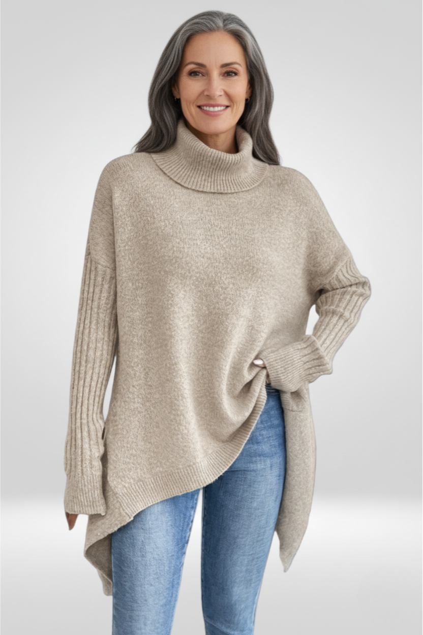 Isabelle | Cozy Asymmetrical Sweater