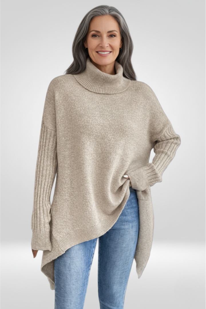 Isabelle | Cozy Asymmetrical Sweater