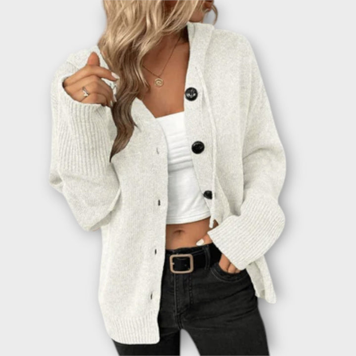 Brittan - Buttoned Knit Cardigan