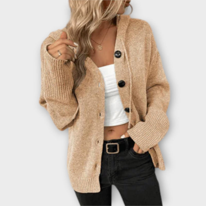 Brittan - Buttoned Knit Cardigan