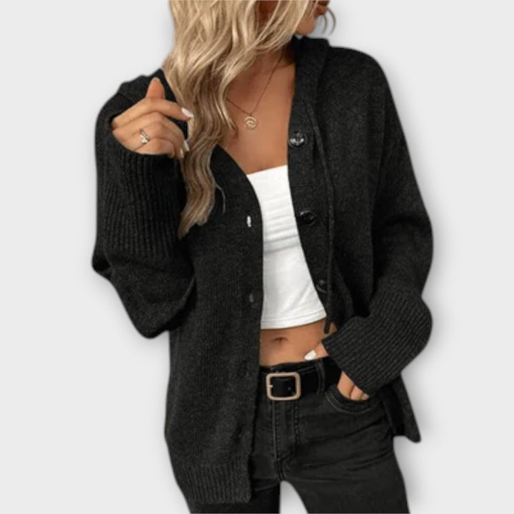 Brittan - Buttoned Knit Cardigan