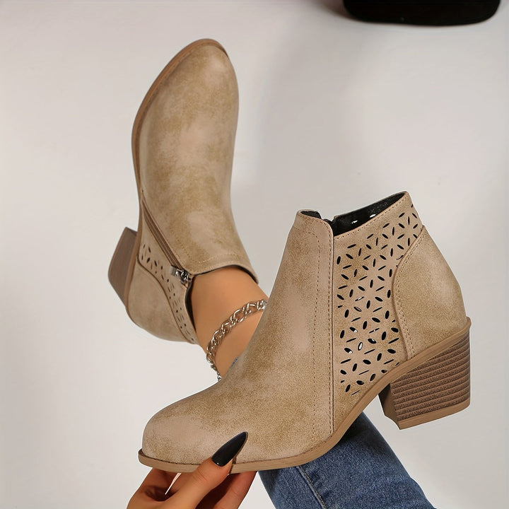 Léonie™ – Breathable Ankle Boots with Lasting Comfort