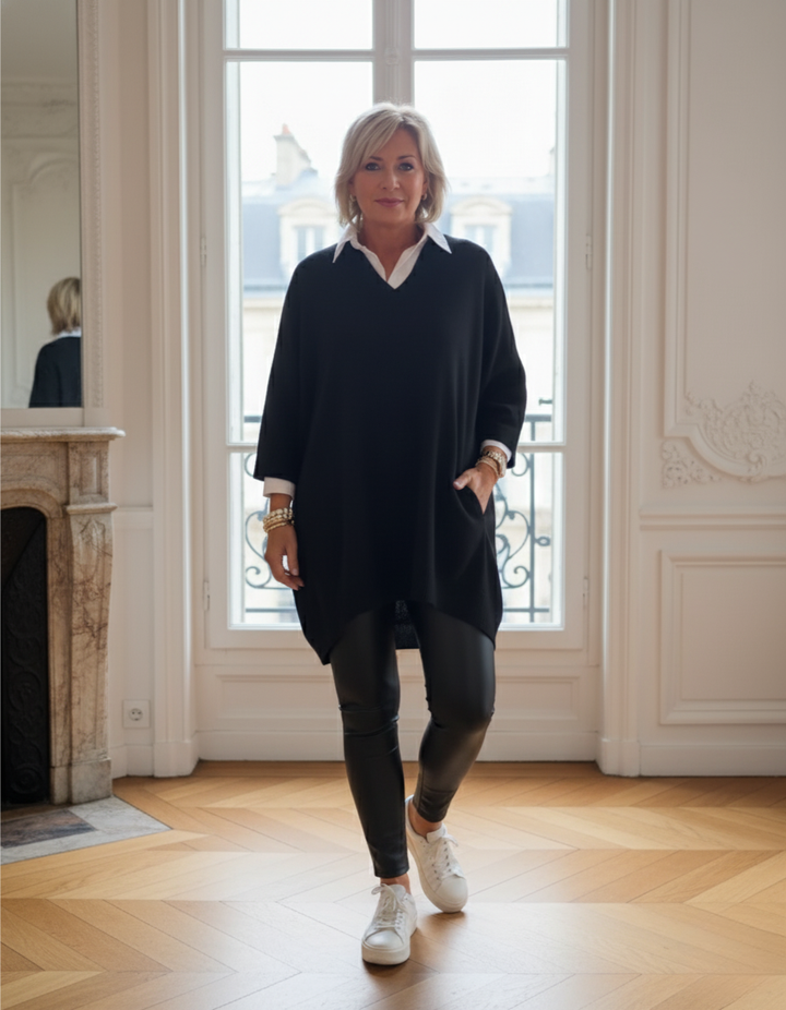 Béatrice | Elegant Comfort Cashmere Sweater