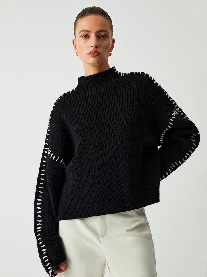 Éliane | Elegant Cut Sweater