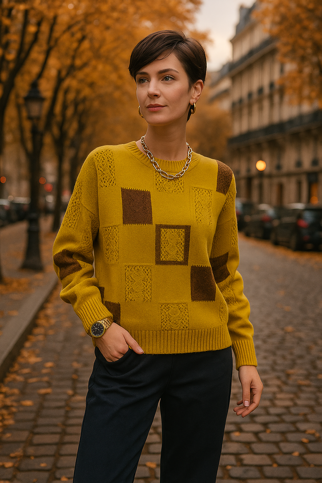 Aymbr | Elegant Graphic Sweater