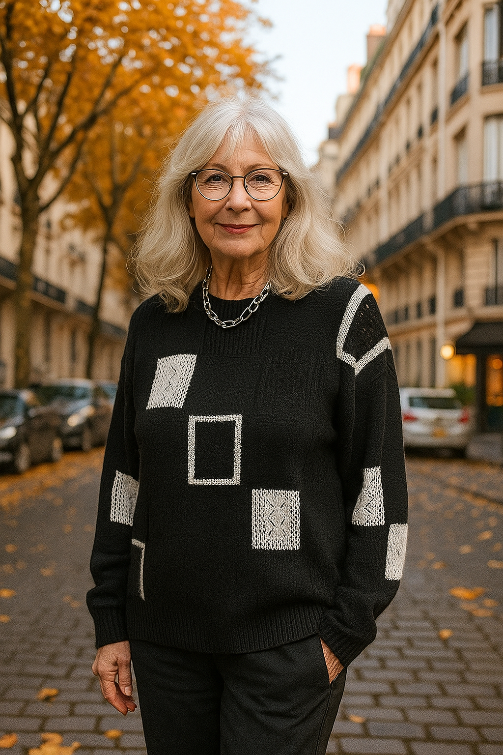 Aymbr | Elegant Graphic Sweater