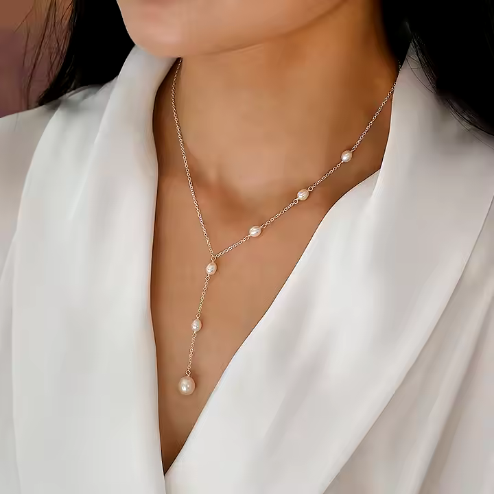 Jiela™ - Elegant Pearl Necklace