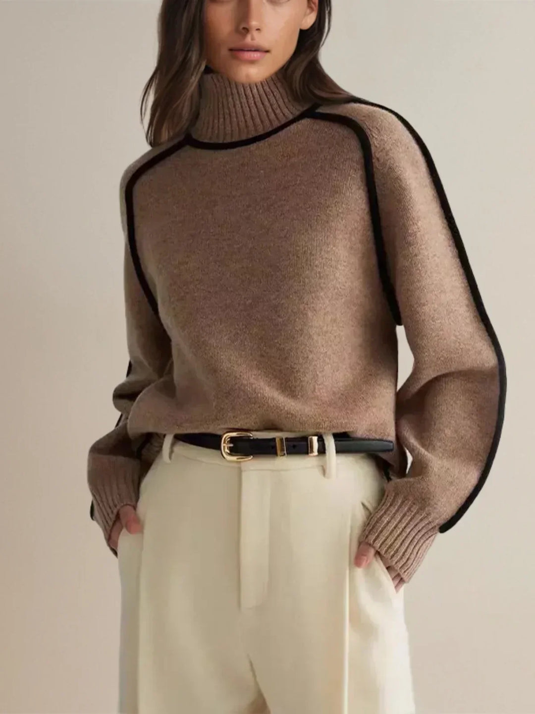 Elise – Refined Turtleneck Sweater