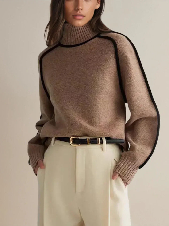Elise – Refined Turtleneck Sweater