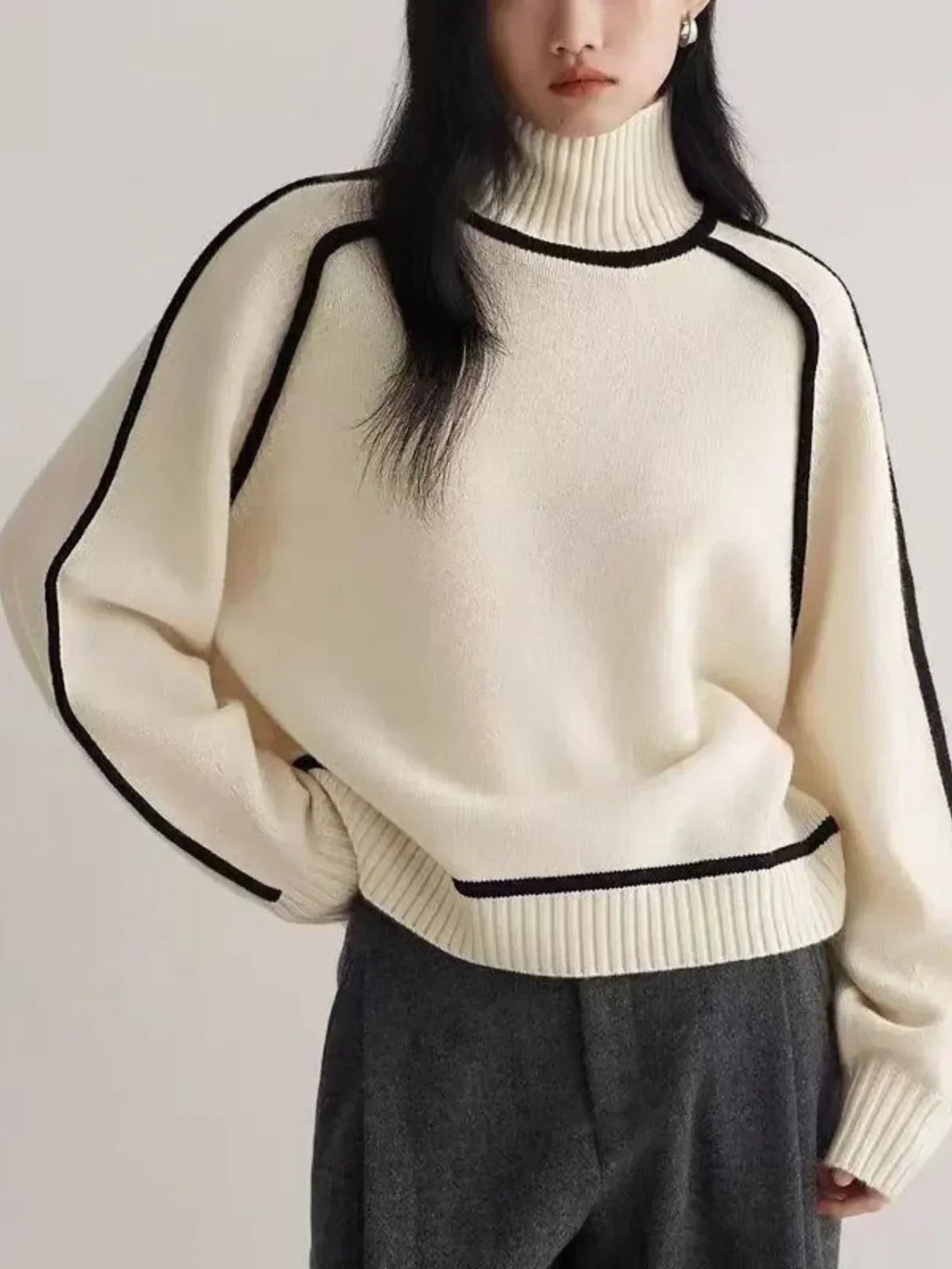 Elise – Refined Turtleneck Sweater