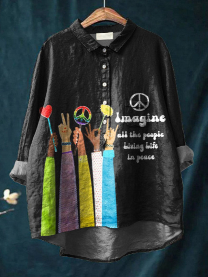 Hippie "World" T-Shirt