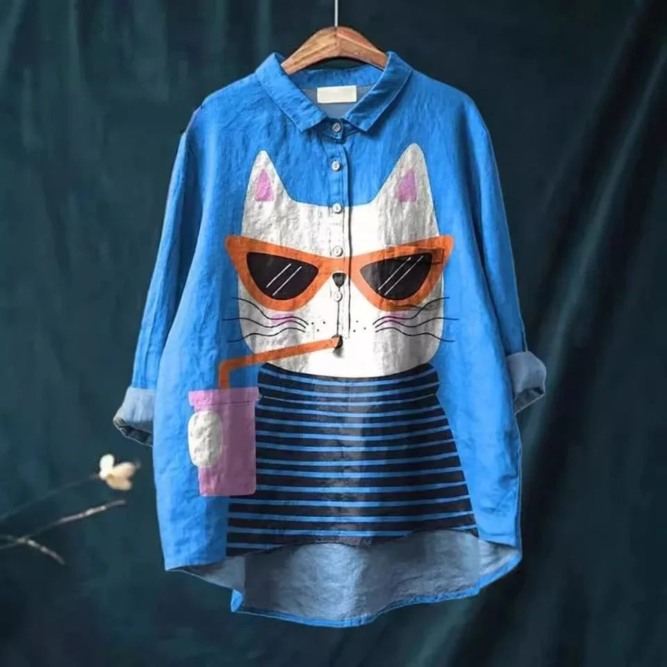 Urulu | Cat Art T-Shirt