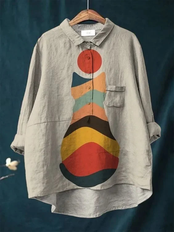 Urulu | Cat Art T-Shirt