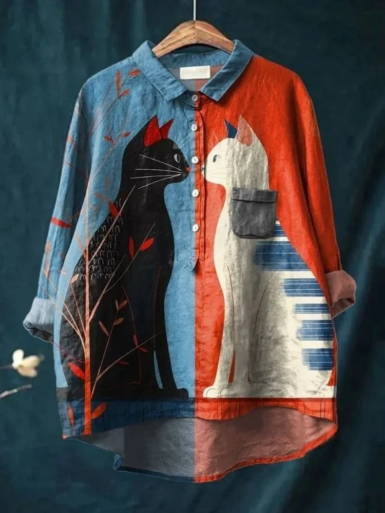 Urulu | Cat Art T-Shirt