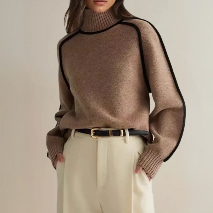 Elise – Refined Turtleneck Sweater