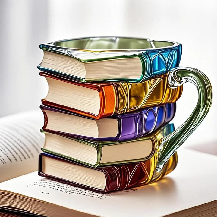 3D Reading Happiness Mug Handmade – Original
