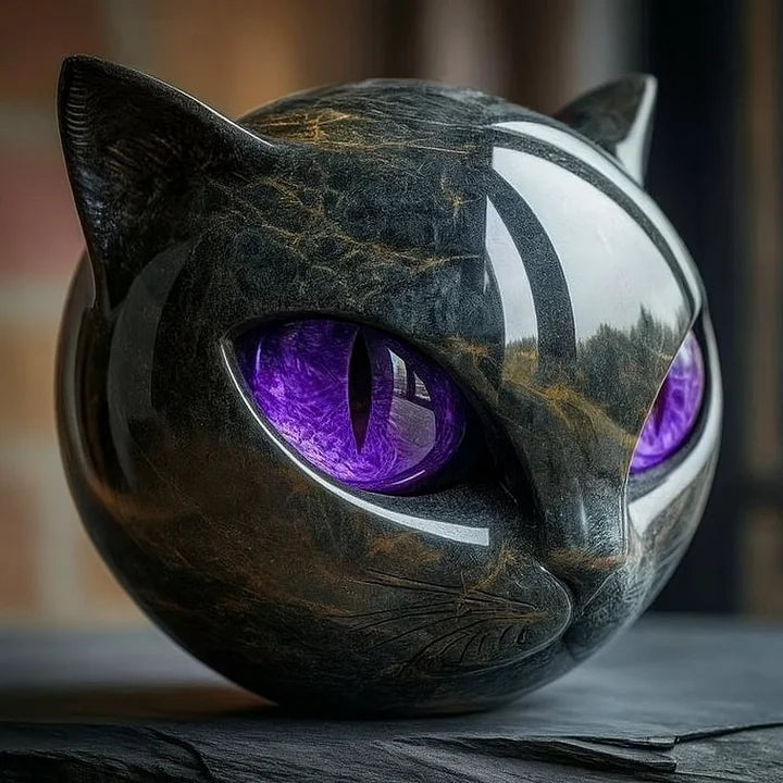 Mysthéra – Captivating Feline Sculpture