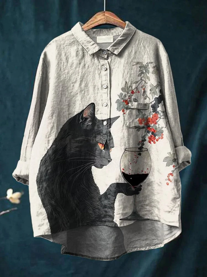 Urulu | Cat Art T-Shirt