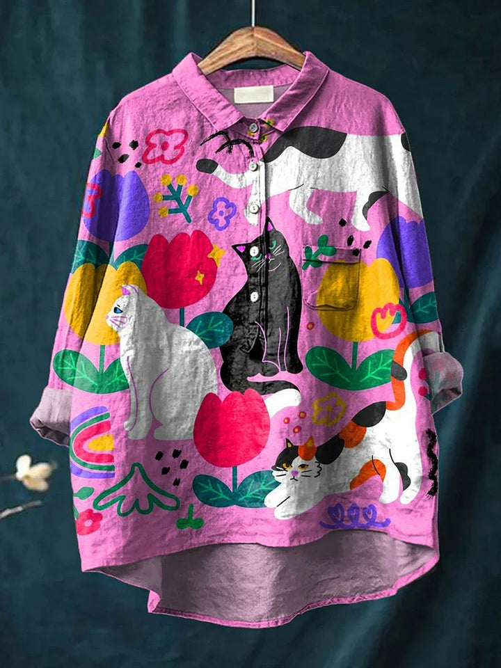 Urulu | Cat Art T-Shirt