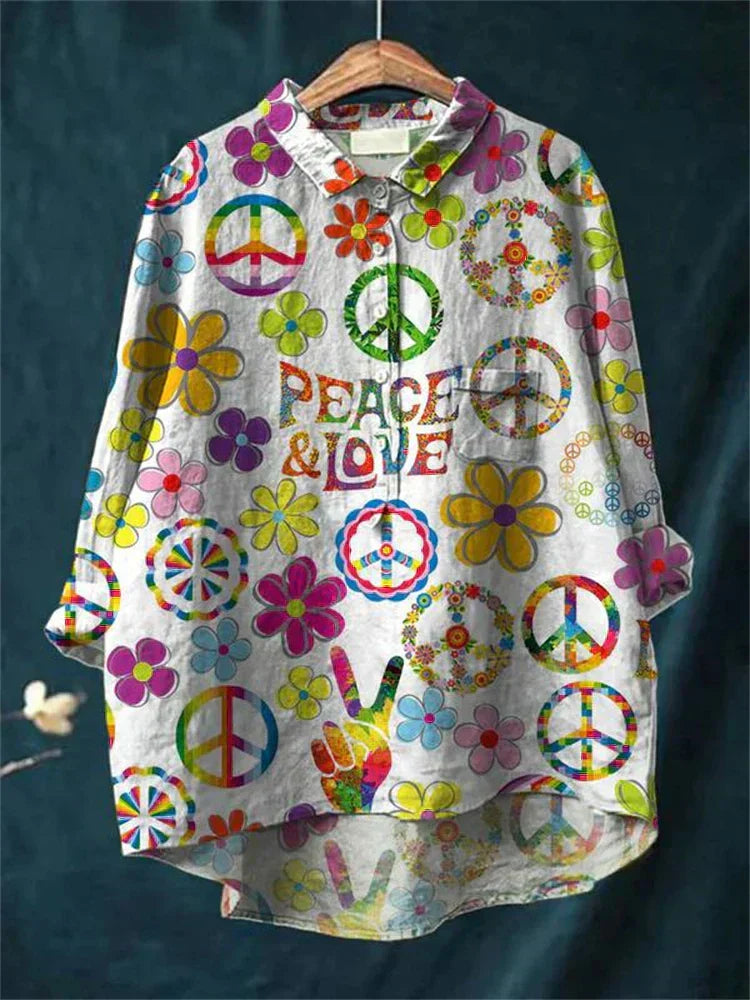Hippie "World" T-Shirt