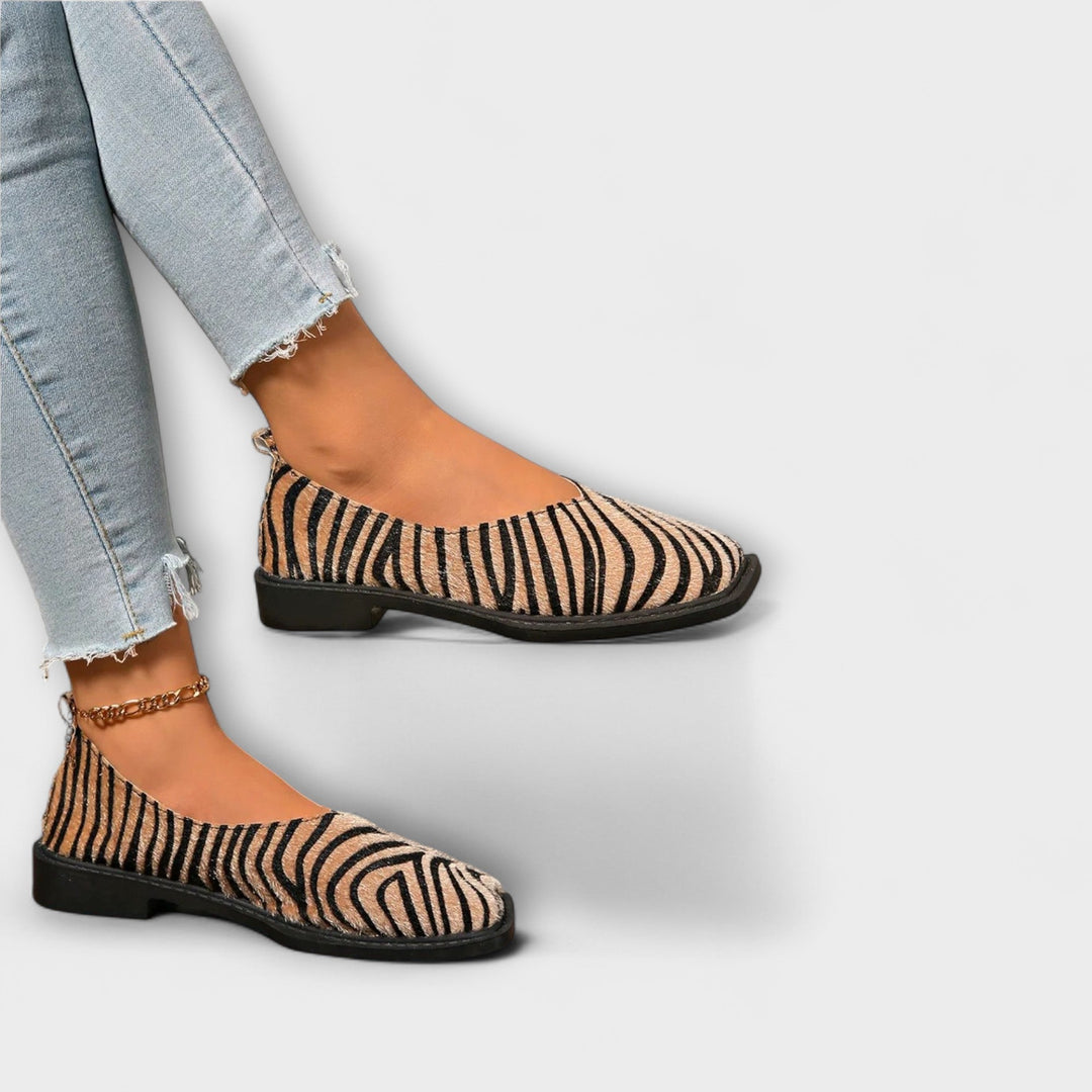 Ulani – Zebra Patterned Casual Shoes