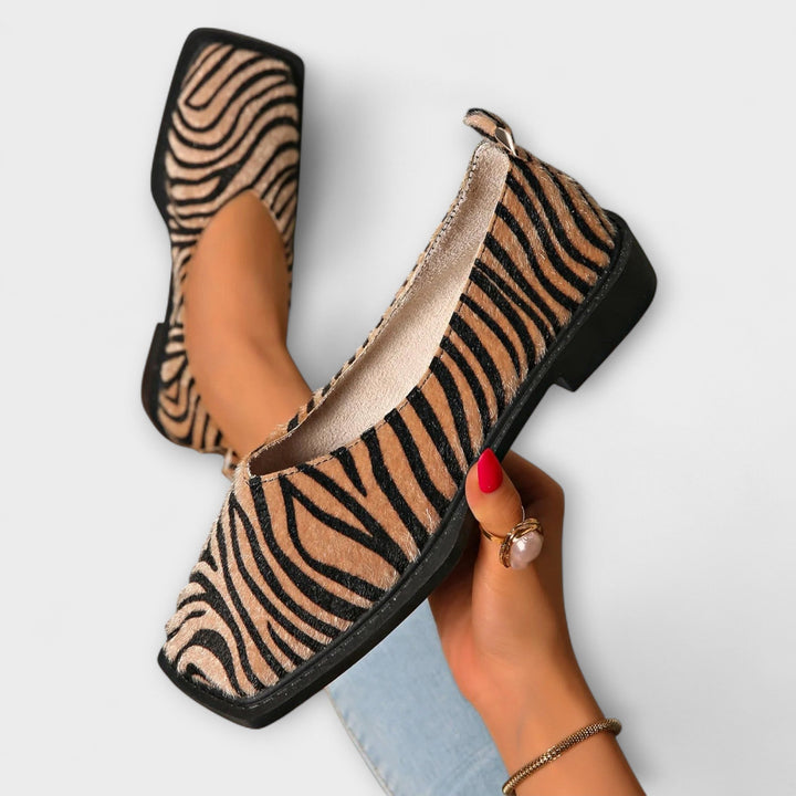 Ulani – Zebra Patterned Casual Shoes