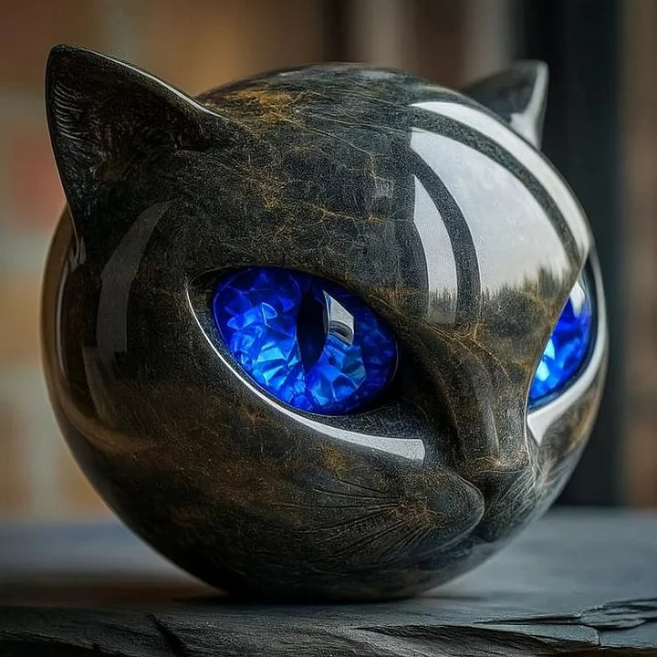 Mysthéra – Captivating Feline Sculpture