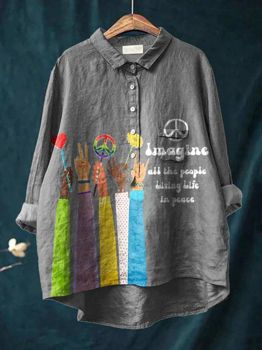 Hippie "World" T-Shirt