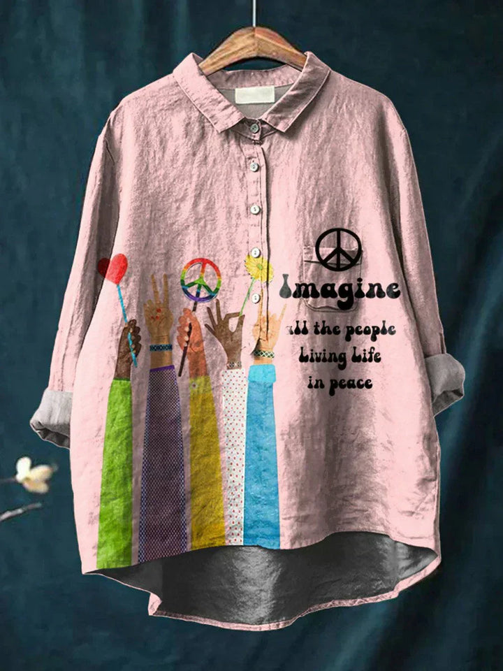 Hippie "World" T-Shirt