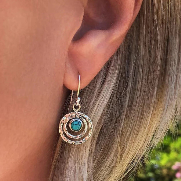 Lanura™ - Ethereal Circular Earrings